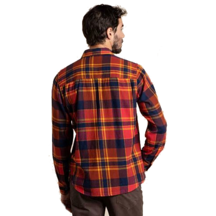 Toad & Co Creekwater/Indigo Flannel Long Sleeve Shirt - Men's - Image 2